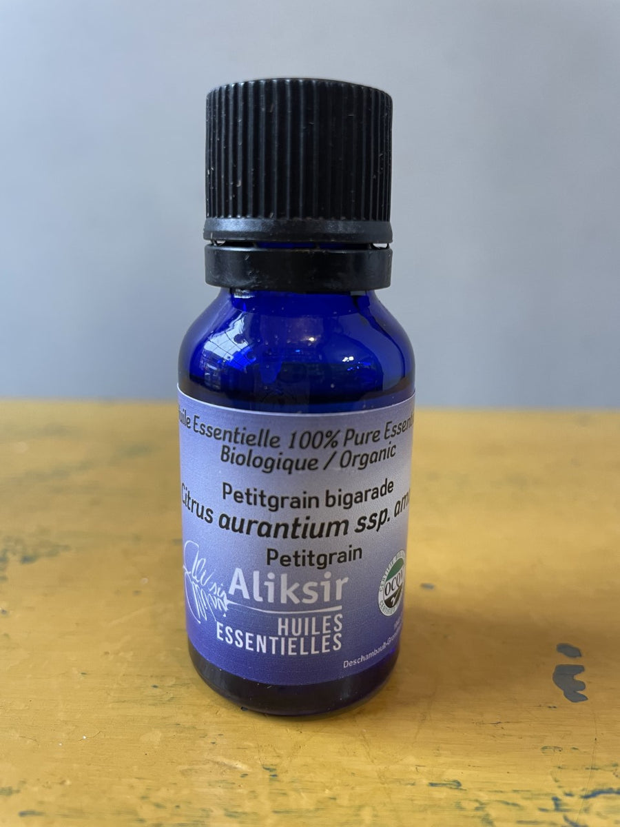 Huile Essentielle Petit Grain Bigarade - Citrus Aurantium - Flacon Neuf Non Ouvert