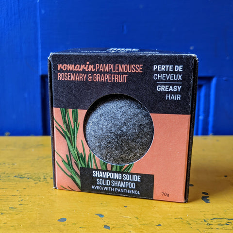 Shampoing en barre Romarin Pamplemousse