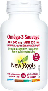 Oméga-3 Sauvage AEP 660 mg ADH 330 mg