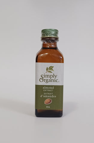 Extrait d'amandes biologique SIMPLY ORGANIC