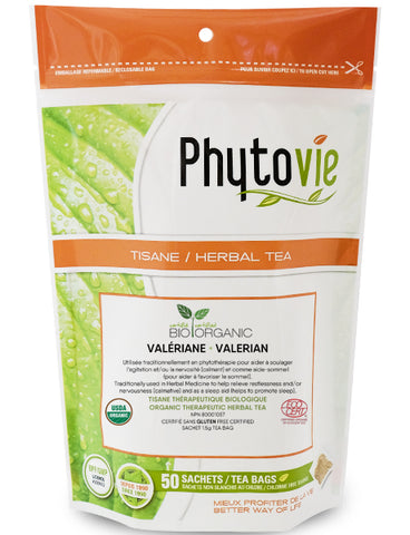 Valériane BIO | Sédatif léger | 25 Sachets-Phytovie