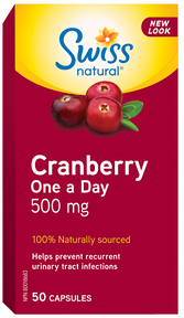 Canneberge One A Day 500mg Caps