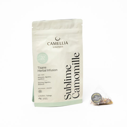 Sublime Camomille biologique (sac de 15 sachets)