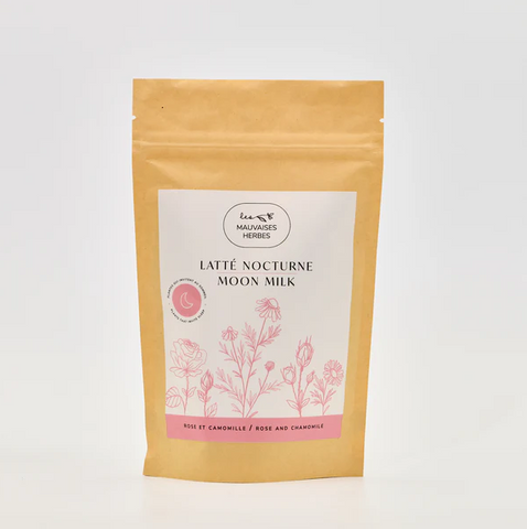Latté nocturne rose - rose et camomille