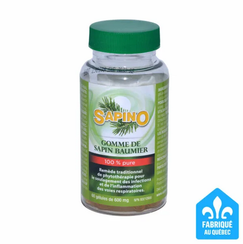 Gomme de sapin naturel Sapino en gélules