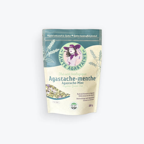 Thé vert agastache-menthe biologique