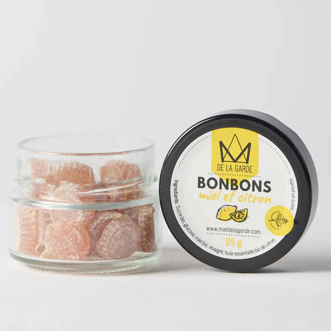 Bonbons miel et citron