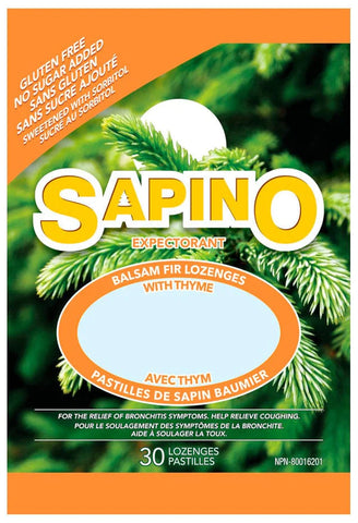 Pastilles Sapino au thym 30past