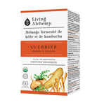 Mélange fermenté de kéfir et de kombucha - Guerrier (énergie et vitalité) 60caps
