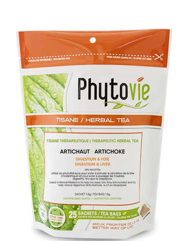 Artichaut | Digestion et foie | 25 sachets-Phytovie