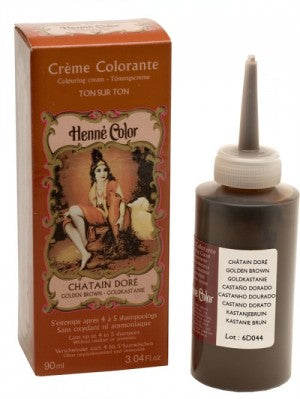 Crème colorante Henné color - Châtain doré