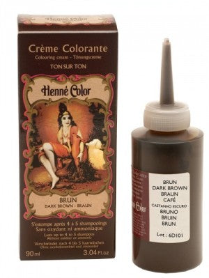 Crème colorante Henné color - Brun