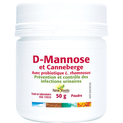 D-Mannose et canneberge avec probiotique L. rhamnosus