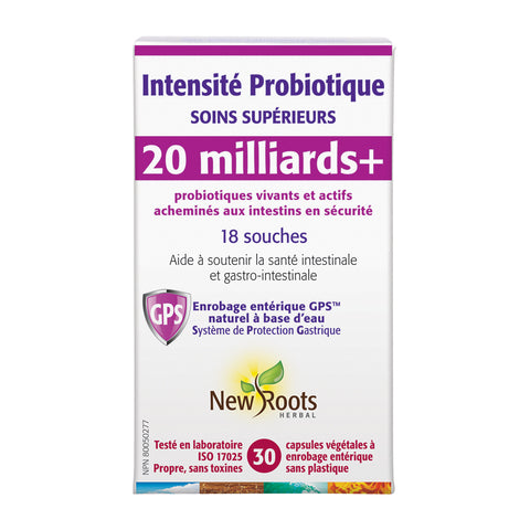 Intensité probiotiques - soins supérieurs - 20 milliards +