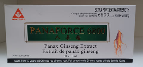 Panaforce 6800 : Extrait de Panax ginseng