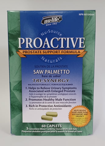 Proactive Prostate Proactive prostate support formula – Alimentation Naturelle