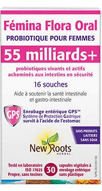 Fémina Flora Oral Probiotique pour femmes · 55 milliards+