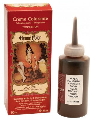 Crème colorante Henné color - Acajou