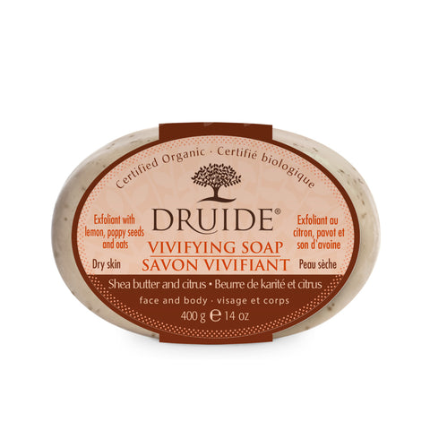 Savon en barre - Vivifiant karité & citrus (4 x 100g)