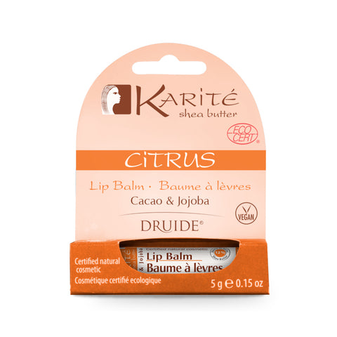 Baume à lèvres karité & citrus