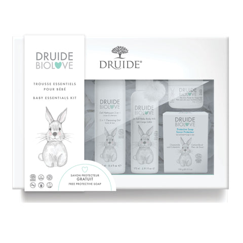 Trousse soin de la peau biologique pour bébé