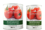 Tomates en dés biologiques EARTH'S CHOICE