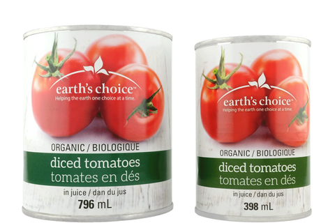 Tomates en dés biologiques EARTH'S CHOICE