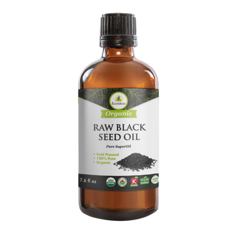 Huile de cumin noir crue biologique ECOIDEAS