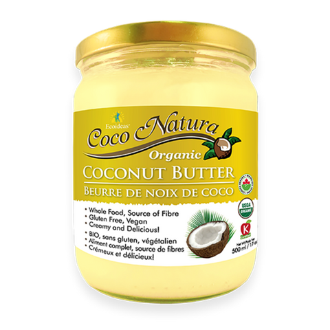 Beurre de noix de coco biologique ECOIDEAS