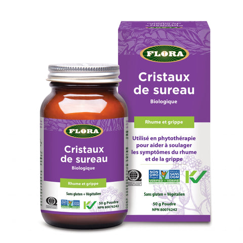 Cristaux de sureau biologiques