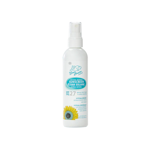 Crème Solaire Minérale - Spray SPF 27 adulte