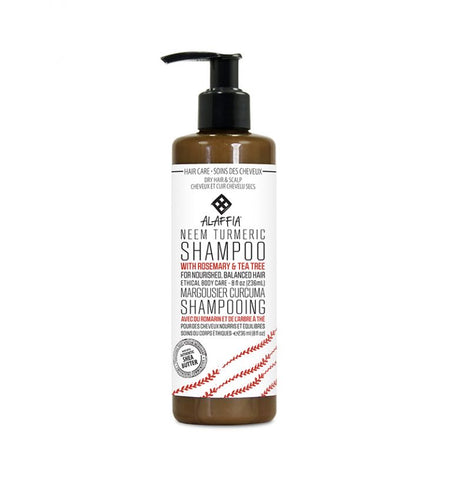 Alaffia shampooing au margousier et curcuma