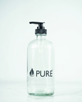 Bouteille de verre avec pompe 500 ml Pure - vide