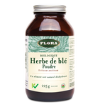 Poudre d'herbe de blé biologique