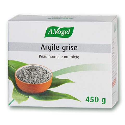 Argile grise - Pour les masques d'argile pour la peau normale 450 g - A.Vogel