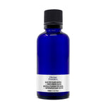 Bouteille verre bleu et bouchon noir 18 te/codigoutte