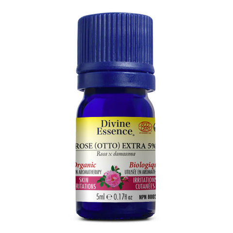 Huile essentielle Rose (Otto) extra 5% biologique