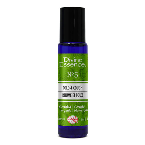 NO 5 - Rhume et toux Roll-on biologique