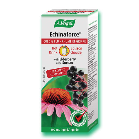 Echinaforce Extra boisson chaude avec sureau - Soutient le système immunitaire 100 mL