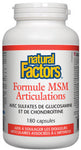 Formule MSM Articulations 180 capsules