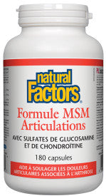 Formule MSM Articulations 180 capsules