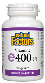 Vitamine E 400 UI, source naturelle