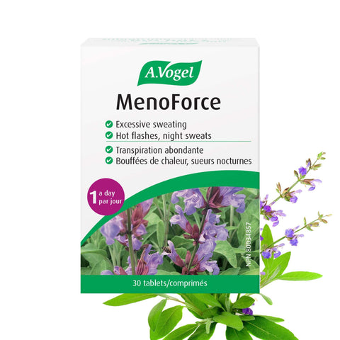 MenoForce - Remède naturel pour les bouffées de chaleur et sueurs abondantes - A.Vogel