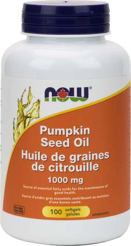 Gélule d’huile de pépins de citrouille de 1 000 mg