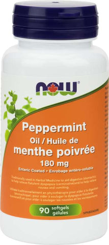 Huile de menthe poivrée 180mg