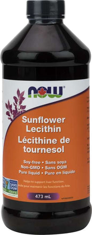 Lécithine de Tournesol (sans-soya,sans OGM, pure en liquide)