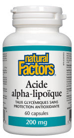 Acide alpha-lipoïque 200 mg