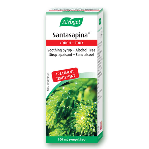 Santasapina Sirop apaisant contre la toux - Sans alcool 100 mL - A.Vogel