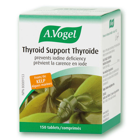 Support Thyroïde - Aide à prévenir la carence en iode 150 comp. A.Vogel