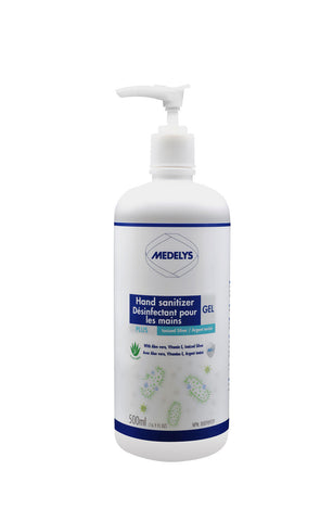 Gel désinfectant pour les mains avec argent ionisé (500 ml)